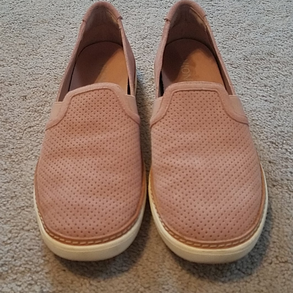 Vionic Suede Slip-on Shoes